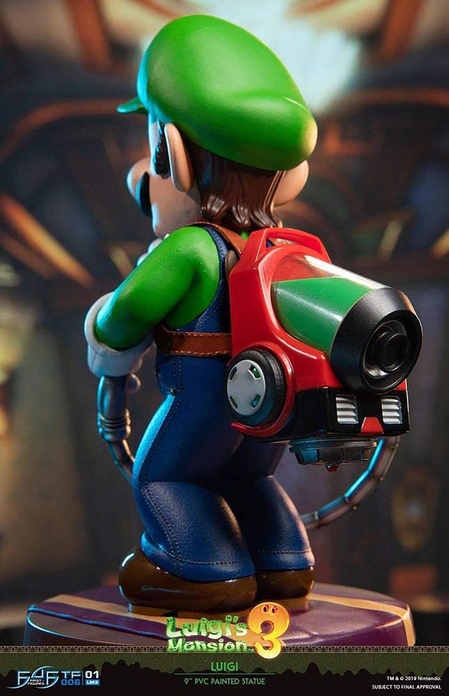 First 4 Figures-5060316622421 Luigi Figura Coleccionable, SóLido, Color Green, St (Lm03st) First 4 Figures-5060316622421 Luigi Figura Coleccionable, SóLido, Color Green, St (Lm03st)